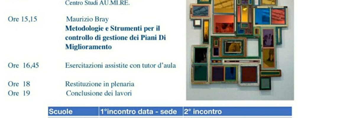 Migliorare il Miglioramento. Strumenti, Procedure e Modalità per la gestione e la verifica dei Piani di Miglioramento.