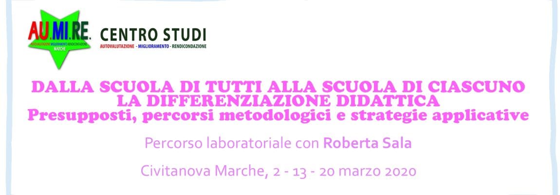 Webinar – “Dalla Scuola di tutti alla Scuola di ciascuno: la differenziazione didattica”