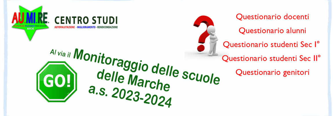 Monitoraggio nelle scuole delle Marche a.s. 2023-2024