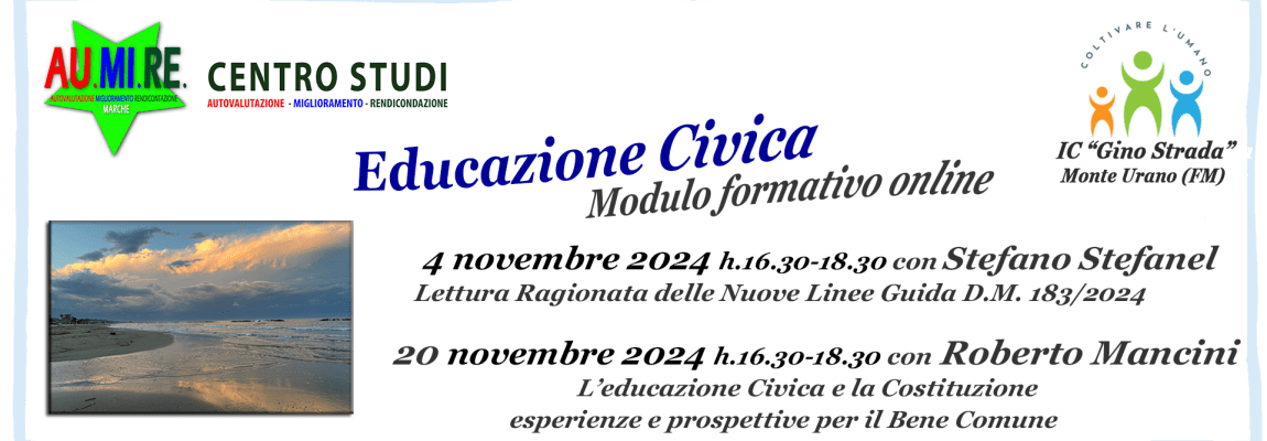 Modulo formativo online – EDUCAZIONE CIVICA